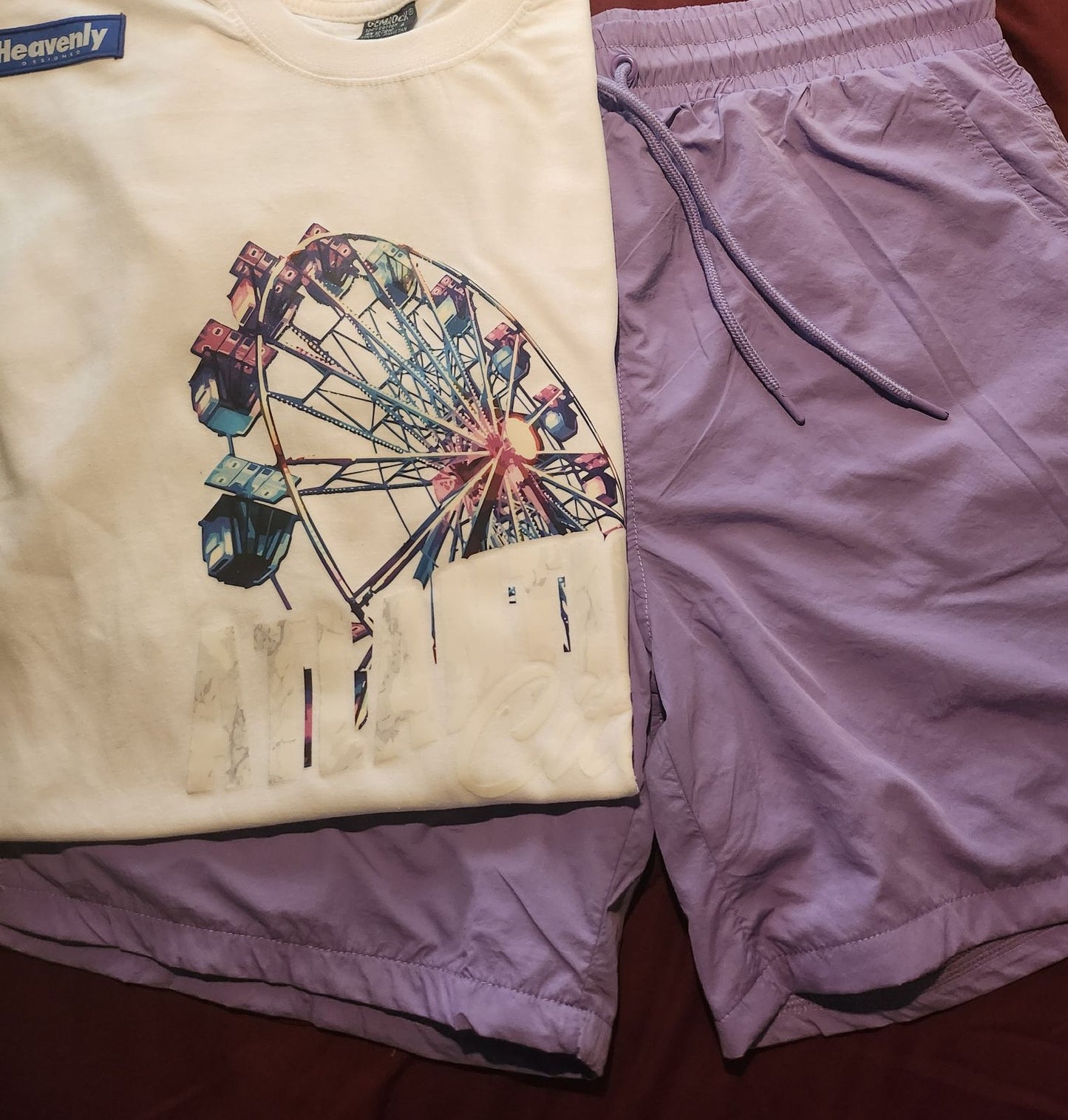 Atlantic City T-SHIRT and Love Team Short Set