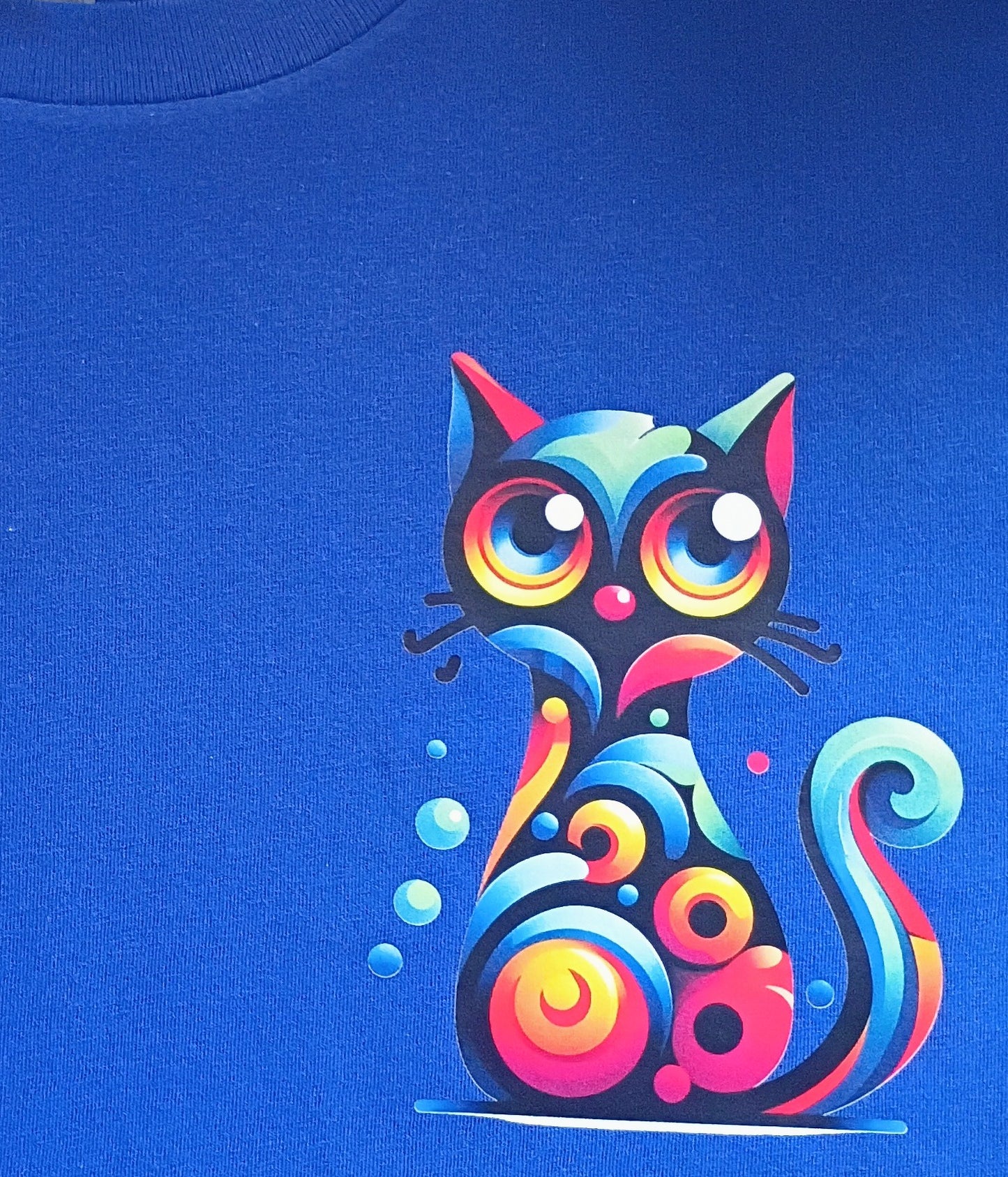 Colorful Cat T-Shirt