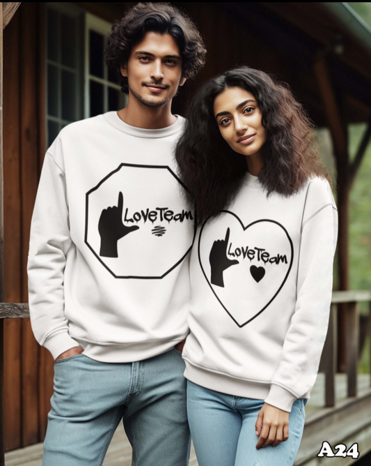 Love Team Sweatshirts (His-Hers)