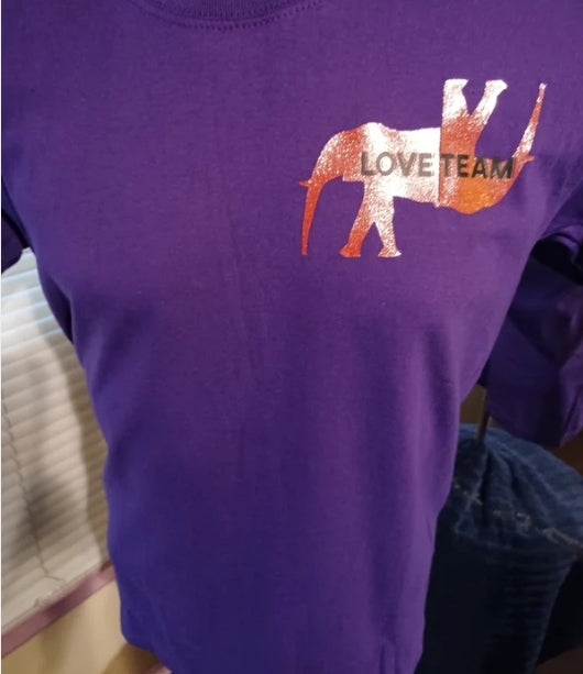 Purple Love Team T-Shirt